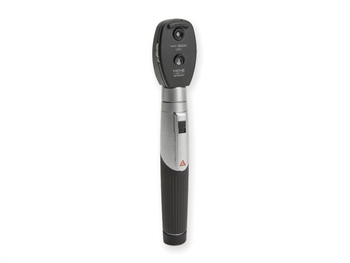 HEINE MINI 3000 LED OPHTHALMOSCOPE - rechargeable handle - black