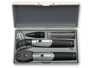 HEINE MINI 3000 LED OTO + OPHTHALMO SET - black