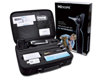 MD SCOPE VET VIDEO OTOSCOPE - 3 PROBES