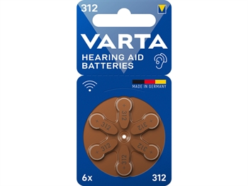 VARTA HEARING AID BATTERIES - 312