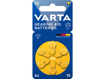 VARTA HEARING AID BATTERIES - 10