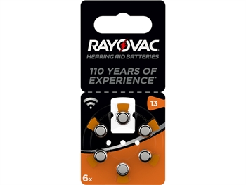 RAYOVAC ACOUSTIC BATTERIES - 13