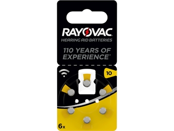 RAYOVAC ACOUSTIC BATTERIES - 10