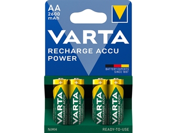 VARTA POWER PLAY RECHARGEABLE BATTERIES - stilo "AA"