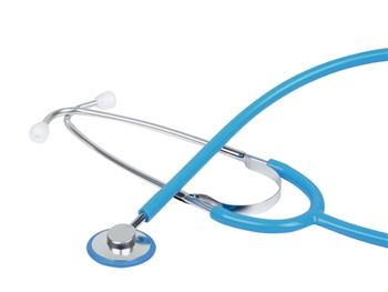 TRAD PEDIATRIC STETHOSCOPE - Y light blue