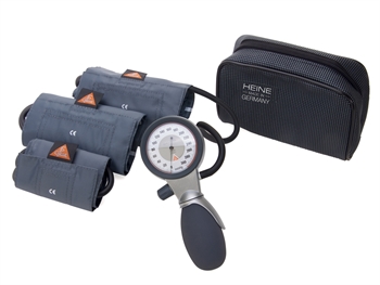 "G7" HEINE SPHYGMOMANOMETER FAMILY kit with 3 cuffs - M-000.09.554