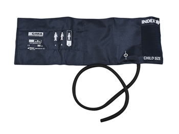 PAEDIATRIC CUFF + 1 TUBE BLADDER 35x11 cm - nylon
