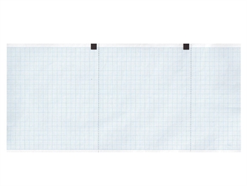 ECG thermal paper 120x18 mm x m roll - blue grid