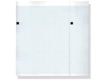 ECG thermal paper 210x150mm x200s pack - blue grid
