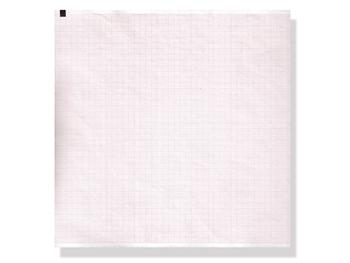 ECG thermal paper 210x280mm x215s pack - orange grid