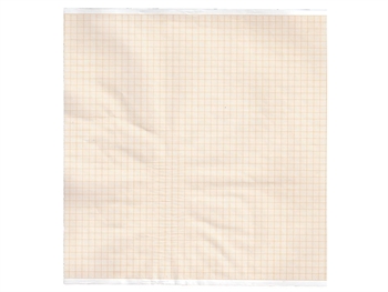 ECG thermal paper 215x30 mm x m roll - orange grid