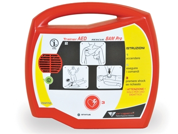 SAM PRO TRAINER for Semi-Automatic Rescue Sam AED Defibrillator- Italian