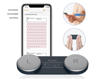 DUOEK HAND-HELD & WEARABLE ECG/EKG MONITOR