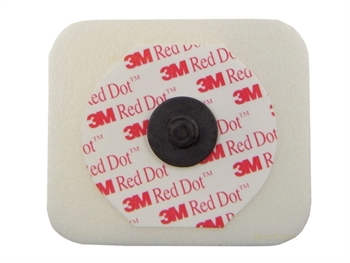 3M RED DOT 2570 FOAM ELECTRODES - 4x3.5 cm