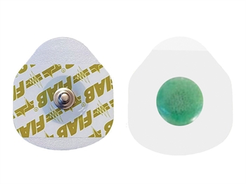 DISPOSABLE FOAM ELECTRODES 42-45 mm - adult - liquid gel