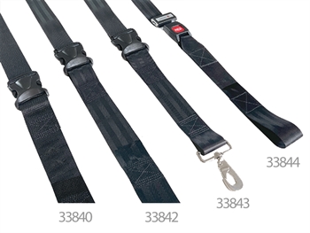 SAFETY BELT B4 - polyester black