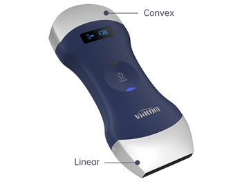 VIATOM DUAL HEAD LINEAR/CONVEX WIRELESS PORTABLE ULTRASOUND available May 2024