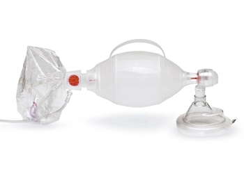 AMBU SPUR II RESUSCITATOR - adult with connector for demand valve