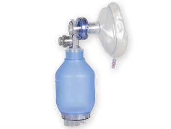 SILICONE RESUSCITATOR BAG with MASK N 3 - child