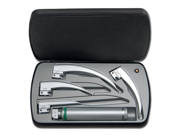 HEINE CLASSIC+ F.O.LARYNGOSCOPE SET - 4 blades