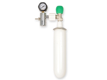 OXYGEN CYLINDER 0.5 l with reducer - UNI - empty