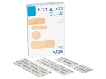 ADHESIVE PLASTERS 4 mixed sizes - 100 box of 20