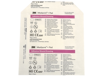 MEDIPORE 3M + PAD 10x10 cm