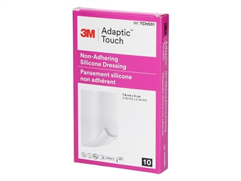 ADAPTIC TOUCH 3M NON-ADHERING SILICONE DRESSING 7.6x5 cm