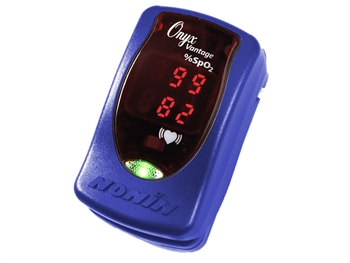 NONIN ONYX VANTAGE PULSE OXIMETER - 9590 - blue