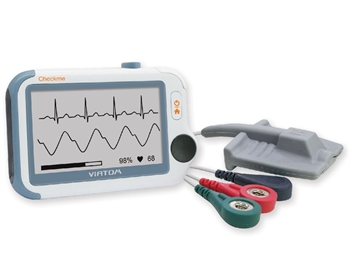 CHECKME PRO VITAL SIGNS MONITOR WITH ECG HOLTER with Bluetooth