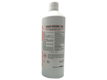 POVI-IODINE 100 ANTISEPTIC - 1000 ml - biocide - marketable in IT only