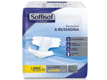 SOFFISOF CLASSIC INCONTINENCE PAD - moderate incontinence - large
