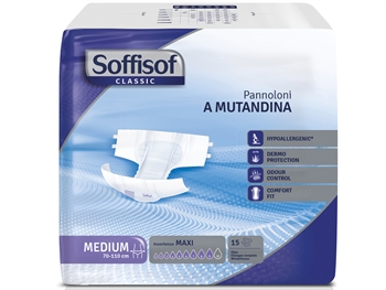 SOFFISOF CLASSIC INCONTINENCE PAD - heavy incontinence - medium