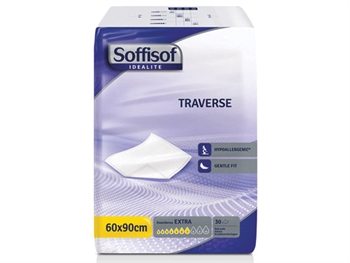 SOFFISOF ABSORBENT BED PADS 60x90 cm - moderate absorbence
