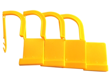 PLASTIC SECURITY SEAL - yellow
