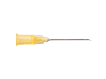 TERUMO AGANI HYPODERMIC NEEDLES 20Gx1 1/2" - 0.9x38mm - AN*2038R1 - yellow - sterile