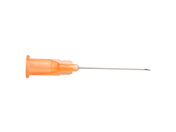 TERUMO AGANI HYPODERMIC NEEDLES 25Gx5/8" - 0.5x16mm - AN*2516R1 - orange - sterile