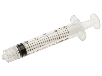 TERUMO SYRINGES W/O NEEDLE 2.5 ml - Concentric Luer Lock - SS02LE1 - sterile