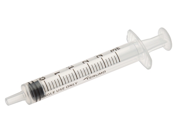 TERUMO SYRINGES W/O NEEDLE 3 ml - Concentric Luer Slip - MDSS03SE - sterile
