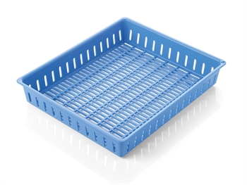 INSTRUMENT TRAY - MESH BASE 300x200x52 mm - plastic