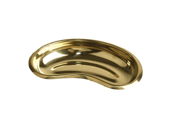 S/S GOLDEN KIDNEY DISH 6"