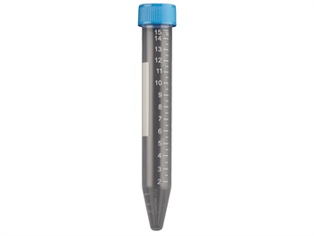 CENTRIFUGUE TEST TUBE 15 ml - conical - 17x120mm - non sterile