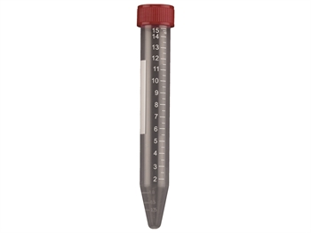 CENTRIFUGUE TEST TUBE 15 ml - conical - 17x120mm - sterile