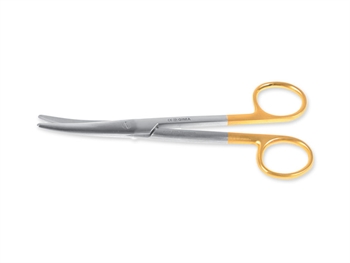 T.C. GOLD MAYO STILLE SCISSORS curved - blunt - 15 cm