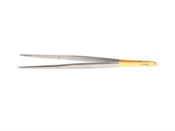 T.C. GOLD MC INDOE FORCEPS - 15 cm - rough tips