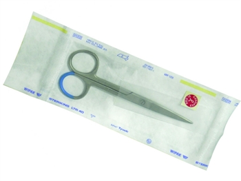 STERILE SURGICAL SCISSORS sharp/sharp - straight - 13 cm