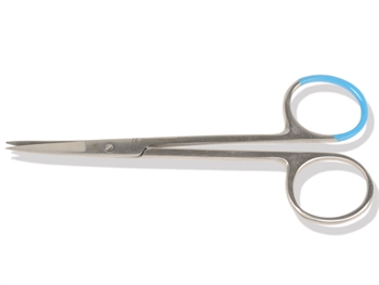 STERILE IRIS SCISSORS sharp/sharp - curved - 11.5 cm