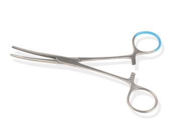 STERILE PEAN FORCEPS - curved - 16 cm