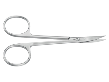 AESCULAP IRIDECTOMY AND LIGATURES SCISSORS - curved - sharp/sharp - 11 cm - BC111R