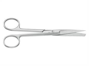 AESCULAP SURGICAL SCISSORS - straight - sharp/blunt - 16.5 cm - BC326R